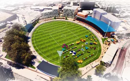 Fremantle Oval redevelopment concept