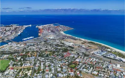 Aerial Image of North Fremantle