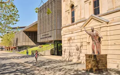 the Walyalup Civic Centre on a sunny day