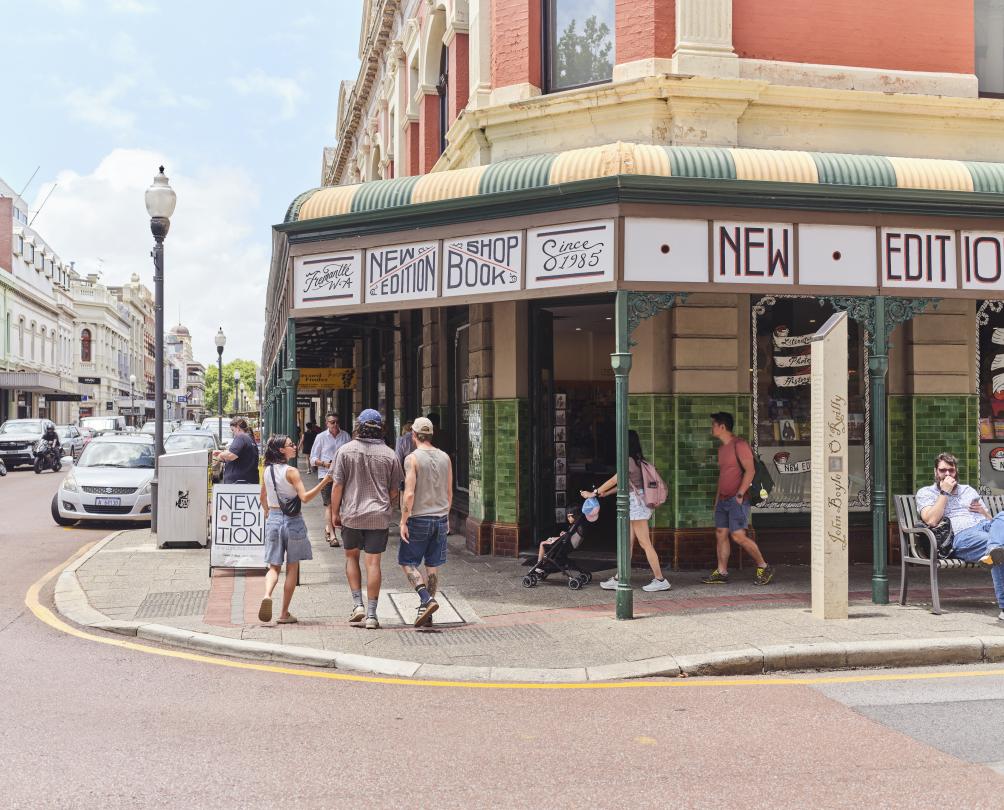 New Edition Bookstore, West End, Fremantle