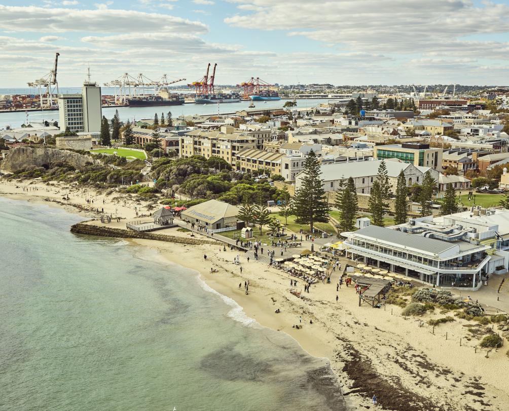Aerial view of Fremantle