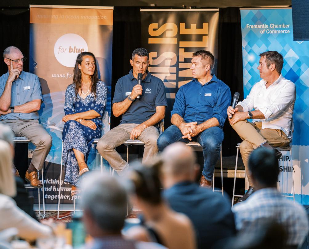 Talks at Chamber of Commerce 