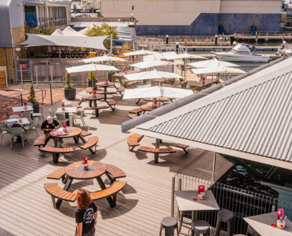 Deck at Little Creatures